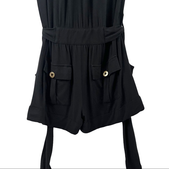 DIANE VON FURSTENBERG Tied-Waist Jersey Romper - Picture 11 of 13